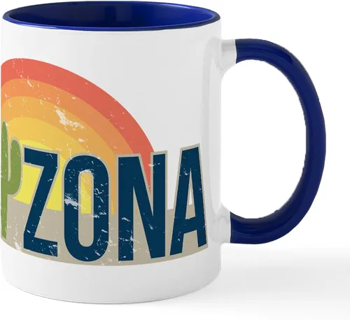 Miniatura 24 de CafePress ARIZONA Mugs Taza de café de cerámica de 11 oz (11.0 fl oz)