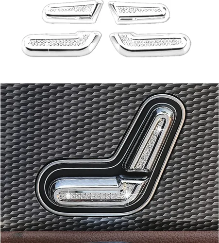 Miniatura 14 de Accesorios brillantes para Mercedes Benz 2019-2024 Clase A B CLA GLA GLB apliques de diamantes de imitación