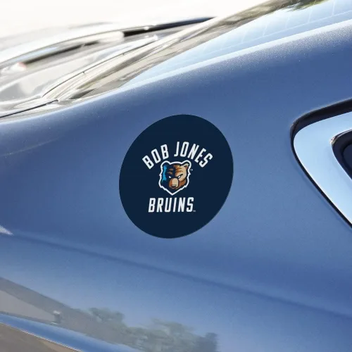 Miniatura 3 de Bob Jones University Bruins Logo Automotive Car Refrigerador Locker Vinilo Imán