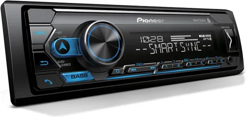 Miniatura 10 de Pioneer MVH-S110BT Receptor de medios digitales 1-DIN estéreo para automóvil, Bluetooth, entrada USB, salida de 50 W x 4, radio AM/FM, compatible