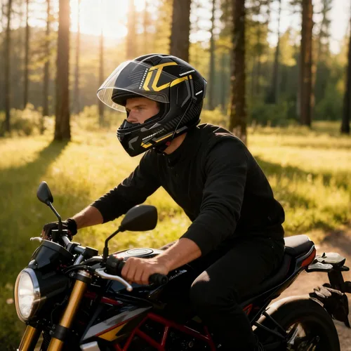 Miniatura 3 de Cascos modulares abatibles de doble visera para motocicleta, de cara completa, para adultos, BMX, de cuatro ruedas, para hombres y mujeres, aprobado