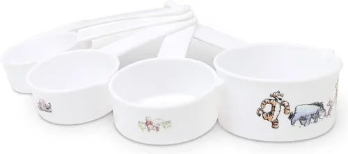 Miniatura 13 de Disney Mickey and Minnie Mouse - Tazas medidoras de Mickey Mouse con temática de amor adorable para cocina Gris