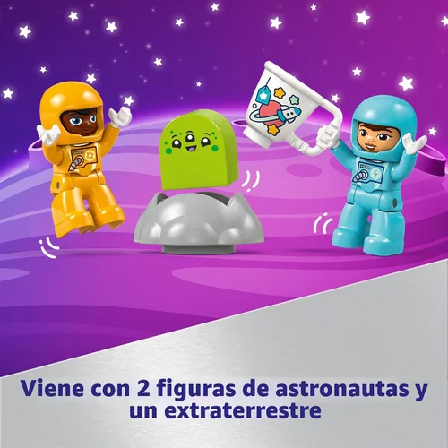 Miniatura 4 de LEGO DUPLO - Transbordador espacial 3 en 1, juguete de construcción para niños y niñas, a partir de 3 años, regalo para Navidad, actividad