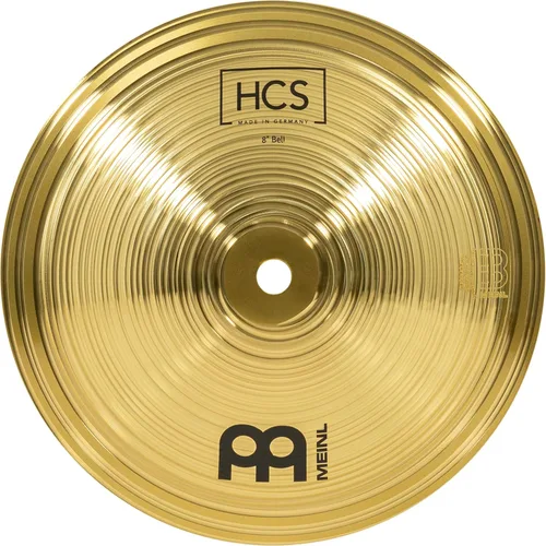 Meinl 20,3 cm Campana - HCS Acabado Tradicional de Latón para Set de Batería, Fabricado en Alemania, GARANTÍA DE 2 AÑOS (HCS8B)