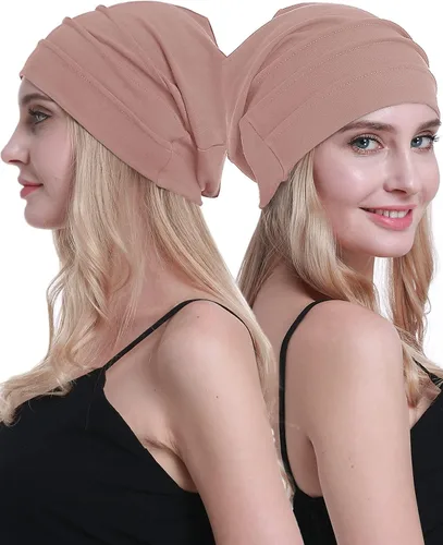 Miniatura 5 de osvyo Gorro turbante de quimioterapia para mujer, gorro de cáncer para pérdida de cabello, embalaje sellado