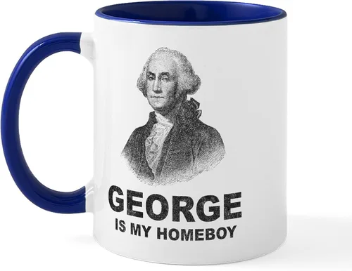 Miniatura 21 de CafePress George Washington 10 Mug 11 oz (325 ml) Ceramic Coffee Mug