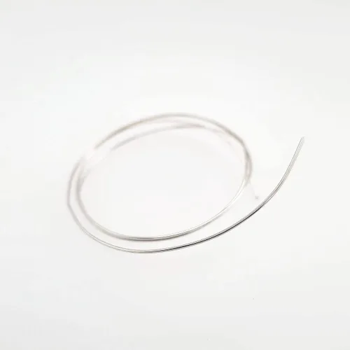 Miniatura 4 de Alambre de soldadura de plata de 1 pie de calibre 20 fácil (0.032 pulgadas) fabricado en Estados Unidos por CRAFT WIRE