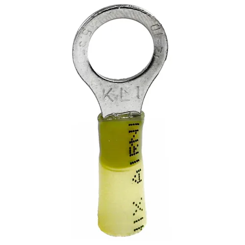 Miniatura 3 de HSSV1-5 Horquillas de terminal de espada, 100 piezas de conectores de alambre termorretráctil, kit de terminales eléctricos, impermeable, grado