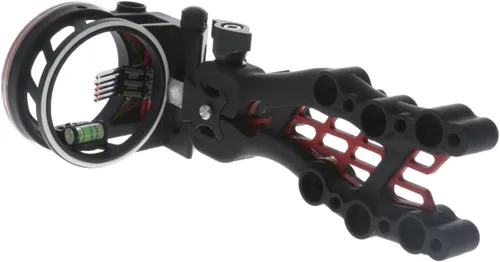 Miniatura 4 de Truglo 5-Pin Carbon Hybrid Archery Sight, Black Negro