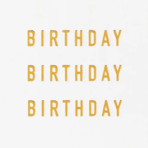 Miniatura 3 de Tarjeta de cumpleaños Hallmark Signature (Happy Happy Happy)