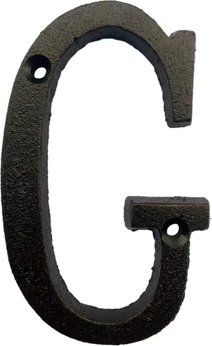 Miniatura 10 de BetLight Número de casa de hierro fundido de 5.5 pulgadas de alto, números de dirección de casa sólidos, elegante acabado marrón negro, fácil