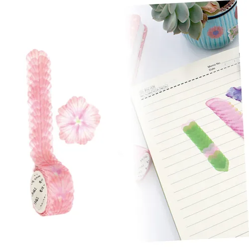 Miniatura 9 de EXCEART Pegatinas de arte floral pequeñas pegatinas de flores para cinta decorativa Washi 20 diseños Alcea Rosea