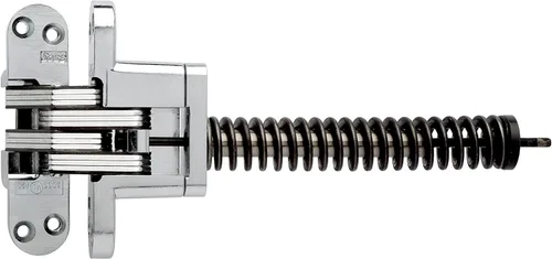 Miniatura 2 de SOSS 218ICUS19 - Cierre invisible de zinc para puertas de 1.75 pulgadas, acabado exterior negro E-Coat, #10 x 1.5 pulgadas (218ICUS19)
