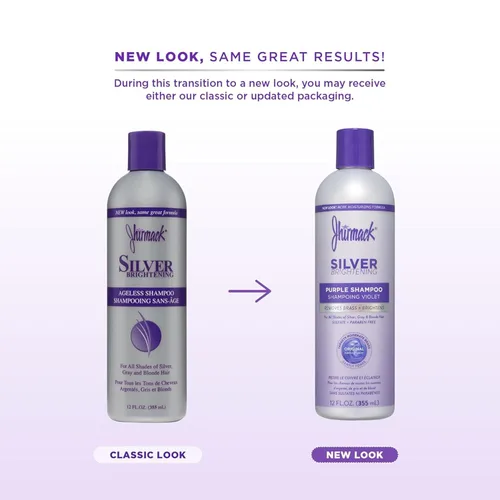Miniatura 3 de Jhirmack Silver Brightening Purple Shampoo Set de 4 para todo tipo de cabello plateado, gris y rubio