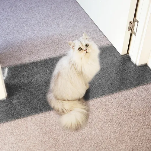 Miniatura 9 de Protector de alfombra para mascotas y gatos, protector de alfombra para puerta, antiarañazos debajo de la puerta, protector de arañazos para gatos