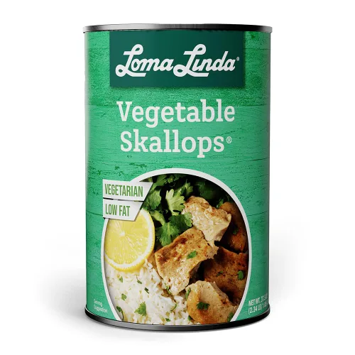 Miniatura 8 de Loma Linda - A base de plantas (Vegetable Skallops® (15 oz.)
