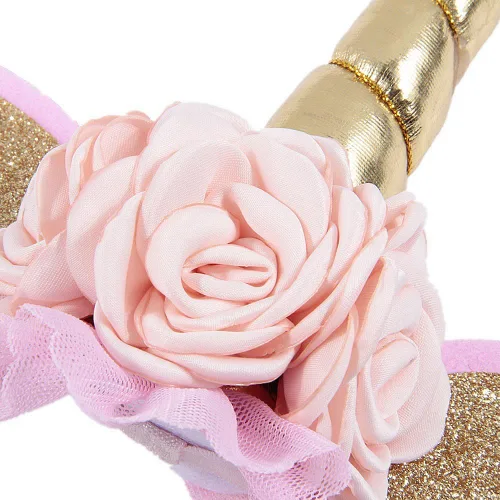 Miniatura 6 de Nuosai Juego de tutú con diadema de unicornio para bebé, regalo de primer cumpleaños