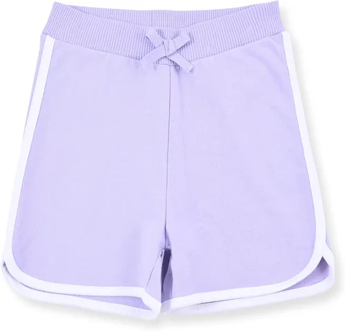 Miniatura 6 de Studio 3 Paquete de 3 pantalones cortos para niñas, pantalones cortos de algodón con diseño de delfín de rizo francés para niñas, sala de estar