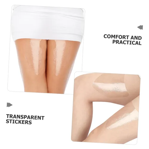 Miniatura 8 de 6 calcomanías transparentes para el muslo, rozaduras en los muslos, protección cómoda, uso versátil para reducir la fricción de la piel