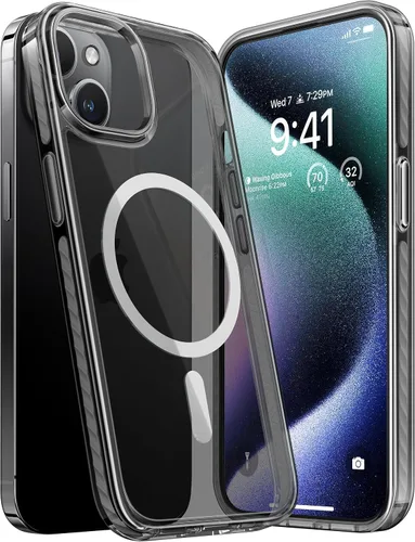 Miniatura 17 de TORRAS Funda Mate Mejorada para Estuche iPhone 14 Pro,[Protección de Grado Militar 12FT][Compatible con MagSafe] Cubierta de Teléfono Translúcida