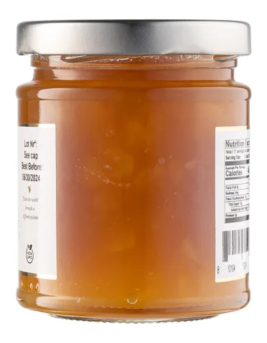 Miniatura 3 de Gourmanity Mermelada de mango y maracuyá, dulce con un toque de sabor agrio, todas las deliciosas conservas de frutas naturales ideales