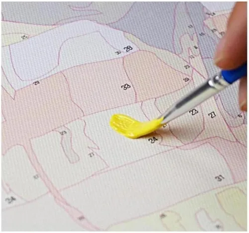 Miniatura 2 de ZMHZMY Kit de pintura al óleo por números, kit de pintura al óleo por números, kit de pintura al óleo por números, pintura al óleo, lienzo de dibujo