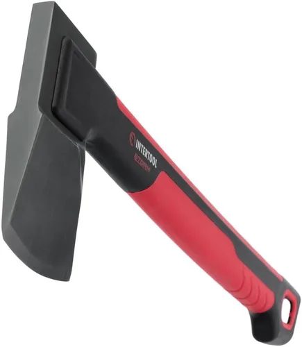 Miniatura 4 de INTERTOOL Hacha larga para acampar con hacha para cortar madera y leñar, herramienta de hacha de 18 pulgadas para dividir leña y supervivencia al