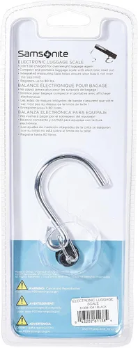 Miniatura 2 de Samsonite Báscula electrónica para equipaje, negro, talla única, Negro -, Báscula electrónica para equipaje