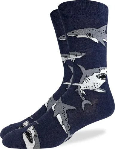 Good Luck Sock - Calcetines para hombres adultos con la bandera estadounidense y los presidentes