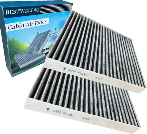 Paquete de 2 filtros de aire de cabina BW157 para aire acondicionado de AVALON CAMRY COROLLA PRIUS RAV4 Highlander Sienna Venza ES250 ES350 ES300h