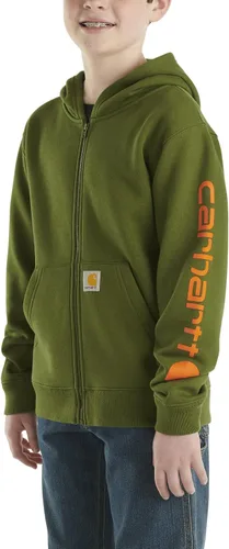 Miniatura 3 de Carhartt Boys' Long-Sleeve Full-Zip Hooded Sweatshirt Hoodie