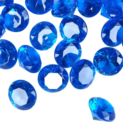 Miniatura 11 de Babenest - Relleno de jarrón de gemas falsas de diamantes acrílicos, 240 piezas de diamantes de imitación de 3/4 pulgadas, joyas de cristal