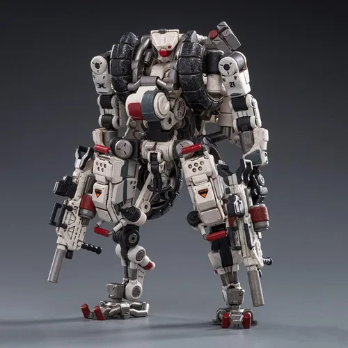 Miniatura 2 de Pipigirl Figura de acción de soldado Mecha extraíble 1/18, serie Hurricane, máquina de combate de asalto de tormenta blanca, modelo de armadura