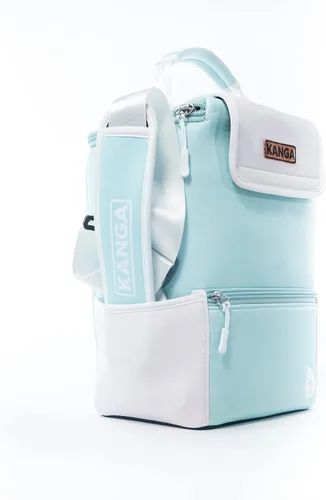 Miniatura 8 de Bolsa enfriadora aislada Kanga - Bolsa enfriadora suave - Enfriador de bebidas para 6 o 12 latas de cerveza y seltzer - Enfriador aislado a prueba
