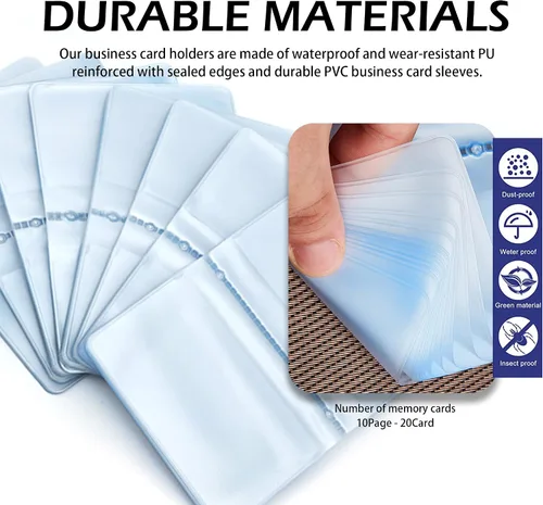 Miniatura 3 de Tarjetero de plástico transparente para tarjeta de crédito, Transparente