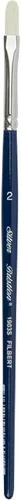 Miniatura 29 de Silver Brush Limited 1903S6 Bristlon Filbert - Brocha para pinturas acrílicas y al óleo, tamaño 6, mango corto Filbert - Mango corto