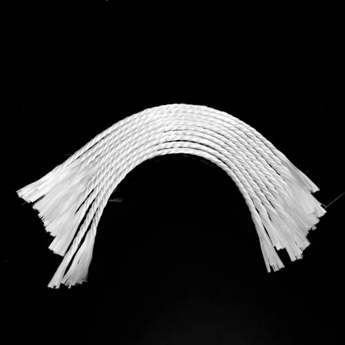 10 mechas de repuesto de fibra de vidrio blancas de 7.5 pulgadas, mechas de vela de 0.118 in de ancho para lámparas de aceite de bricolaje,