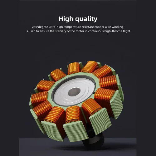 Miniatura 4 de HGLRC Specter 2806.5 1350KV 4-6S Motor sin escobillas para 7 pulgadas de largo alcance 7 pulgadas X8 Cinelifter FPV Racing Drones (1PCS)