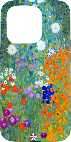 Miniatura 14 de Funda para iPhone 16 Gustav Klimt Flower Garden