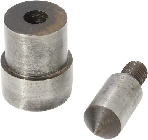 Miniatura 5 de Troqueles perforadores para máquina BEAMNOVA con ojales de presión manual, 0.236 in 1/4 pulgadas y 0.394 in 3/8 pulgadas, cabeza puntiaguda