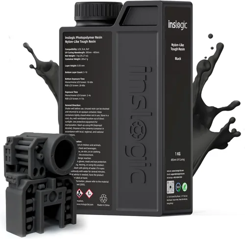 Miniatura 13 de Inslogic Modelo de Implante Dental 3D Impreso en Resina, Alta Precisión y Baja Contracción, Superficie Lisa, Resina de Curado UV de 405 nm