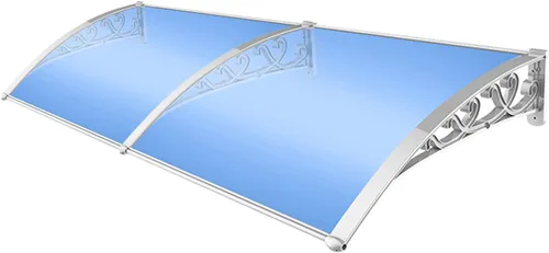Toldo para puerta delantera, porche trasero, toldo de jardín, toldo para ventana de puerta, sombra al aire libre, protección contra la lluvia y la