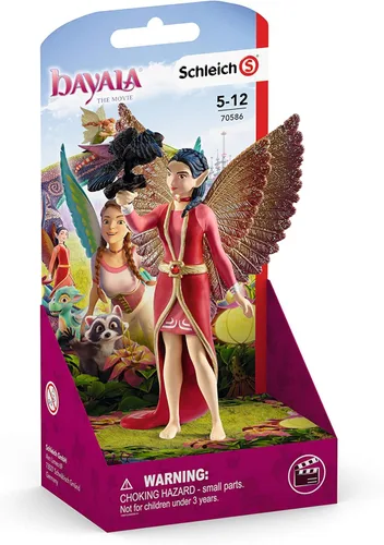 Miniatura 5 de Schleich bayala Película, princesa de hadas y el unicornio juguetes de personaje, Fairy Nuray con Raven Munyn, a partir de 5 años