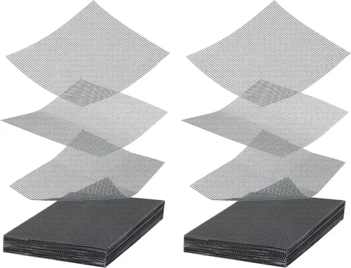 Miniatura 11 de Almohadillas de Malla para Agujeros de Macetas Pantallas de Malla de Drenaje para Bonsái 50 Paquetes de 2 Pulgadas Redondas, 50 Pcs