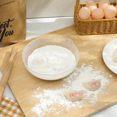Miniatura 9 de EXCEART Bandeja plástica de la báscula de cocina 7,3 pulgadas de peso ligero de la balanza de Digitaces Pan para la comida y el pequeño artículo que