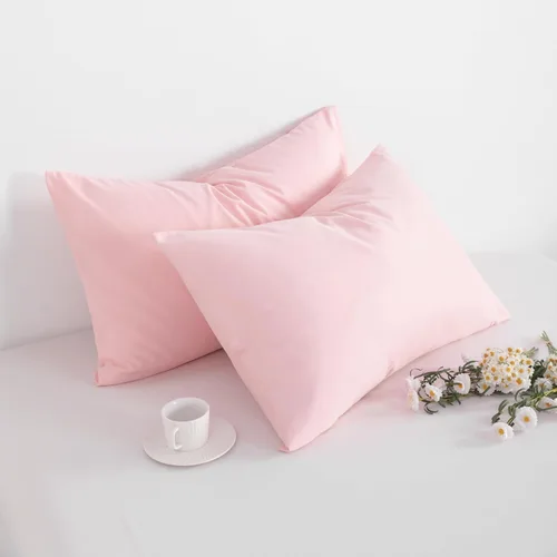 Miniatura 5 de Funda de almohada de viaje de 12 x 18 pulgadas, paquete de 2 piezas, 100% algodón egipcio con cierre de cremallera, 500 hilos, fundas de almohada