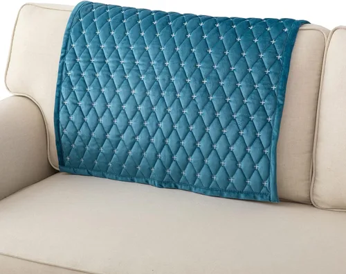 Miniatura 29 de Eismodra Fundas para reposabrazos para sofá, respaldo, fundas antideslizantes para sillón para perros, gatos y mascotas, sofá biplaza reclinable