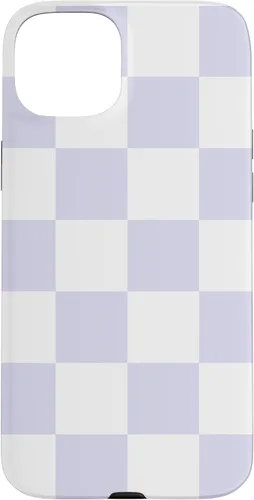 Miniatura 9 de Cute Pastel Lavender Off White Checker Pattern Design Case for iPhone 17