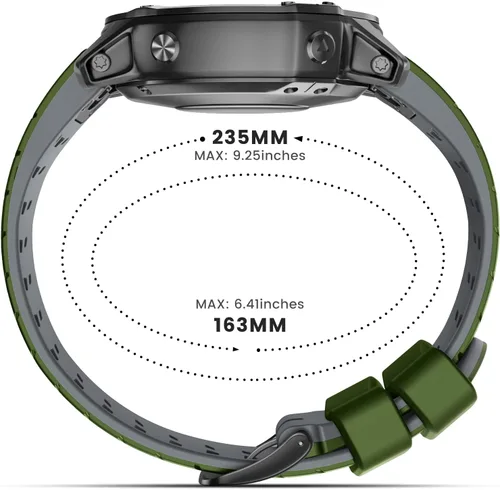 Miniatura 5 de Para Garmin Fenix 5/5 Plus, Fenix 6/6 Pro, Fenix 7, Forerunner 935/945, Instinct/Approach S62, repuesto de correa de reloj de silicona suave