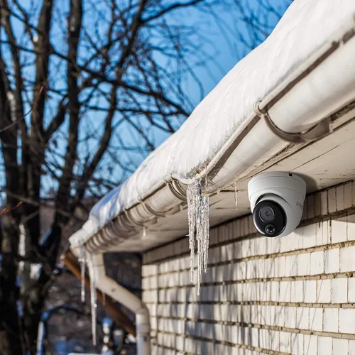 Miniatura 5 de Swann Cámara de seguridad NVR domo de 5 MP con detección de calor y movimiento + visión nocturna, cámara domo súper HD de 5 MP SWNHD-866MSD